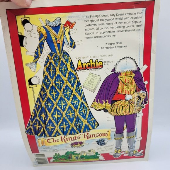 Vintage 1995/1996 Katy Keene Paper Doll Books Lot Of Two New John Lucas - Picture 5 of 10